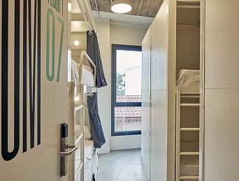 Gemischtes Mehrbettzimmer für 8 Personen